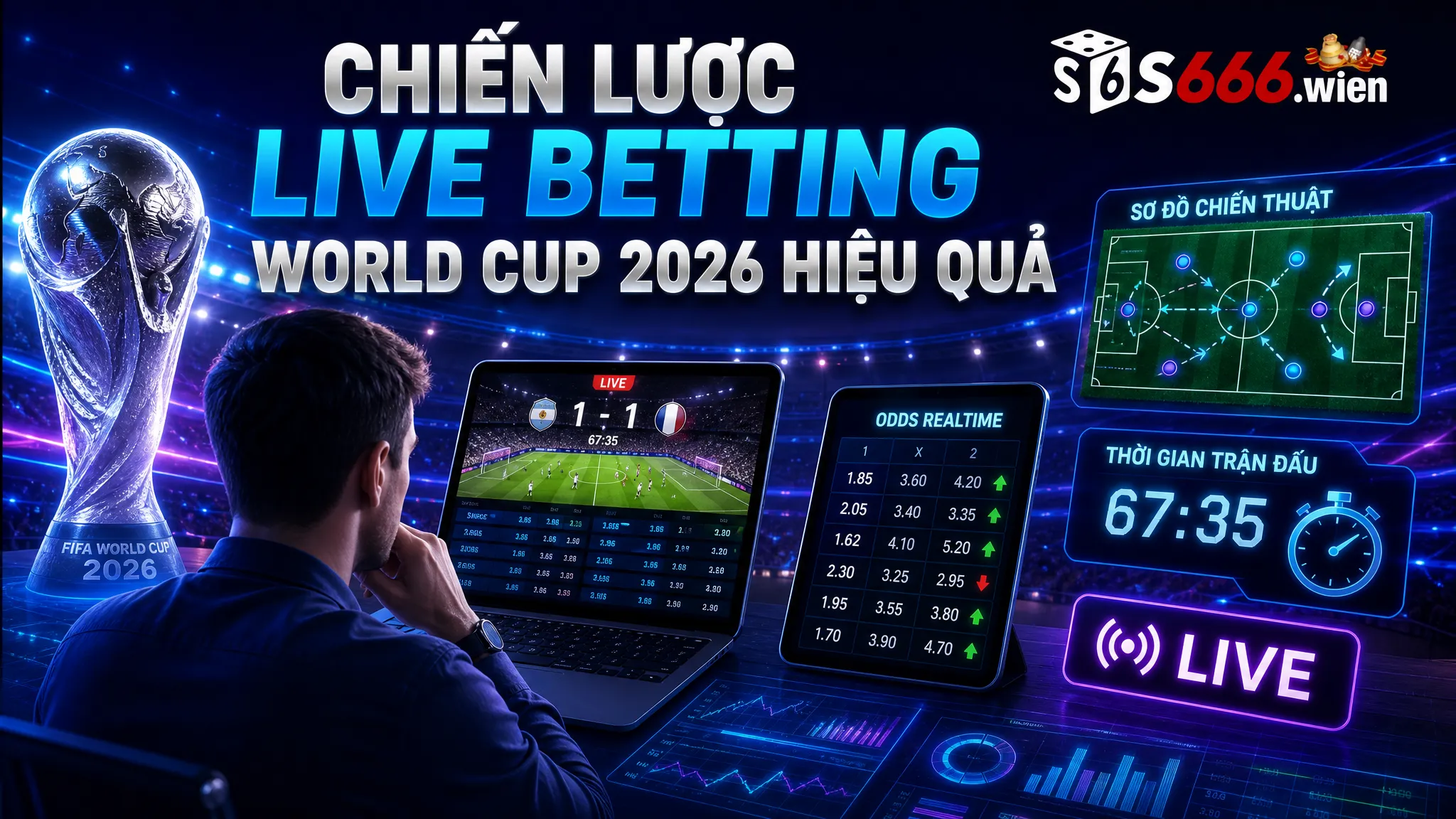 Chiến Lược Live Betting World Cup 2026 Hiệu Quả